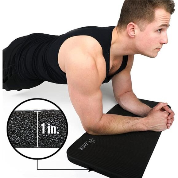 Fitness Knee Mat - Extra Thick and Soft 1" (25mm) for Kneeling and Elbows - Picture 2 of 7